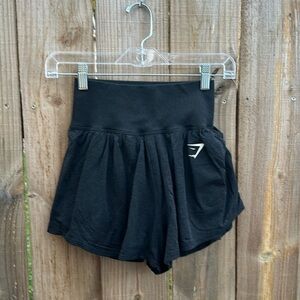 Gymshark Vital Seamless 2 in 1 Short Black S